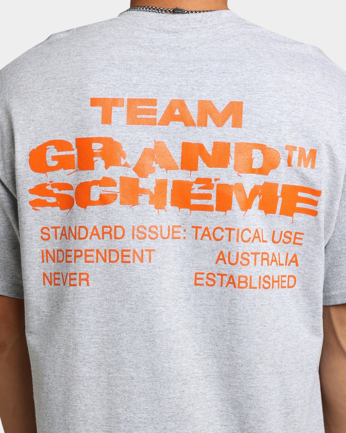 Grand Scheme Team T-Shirt Grey