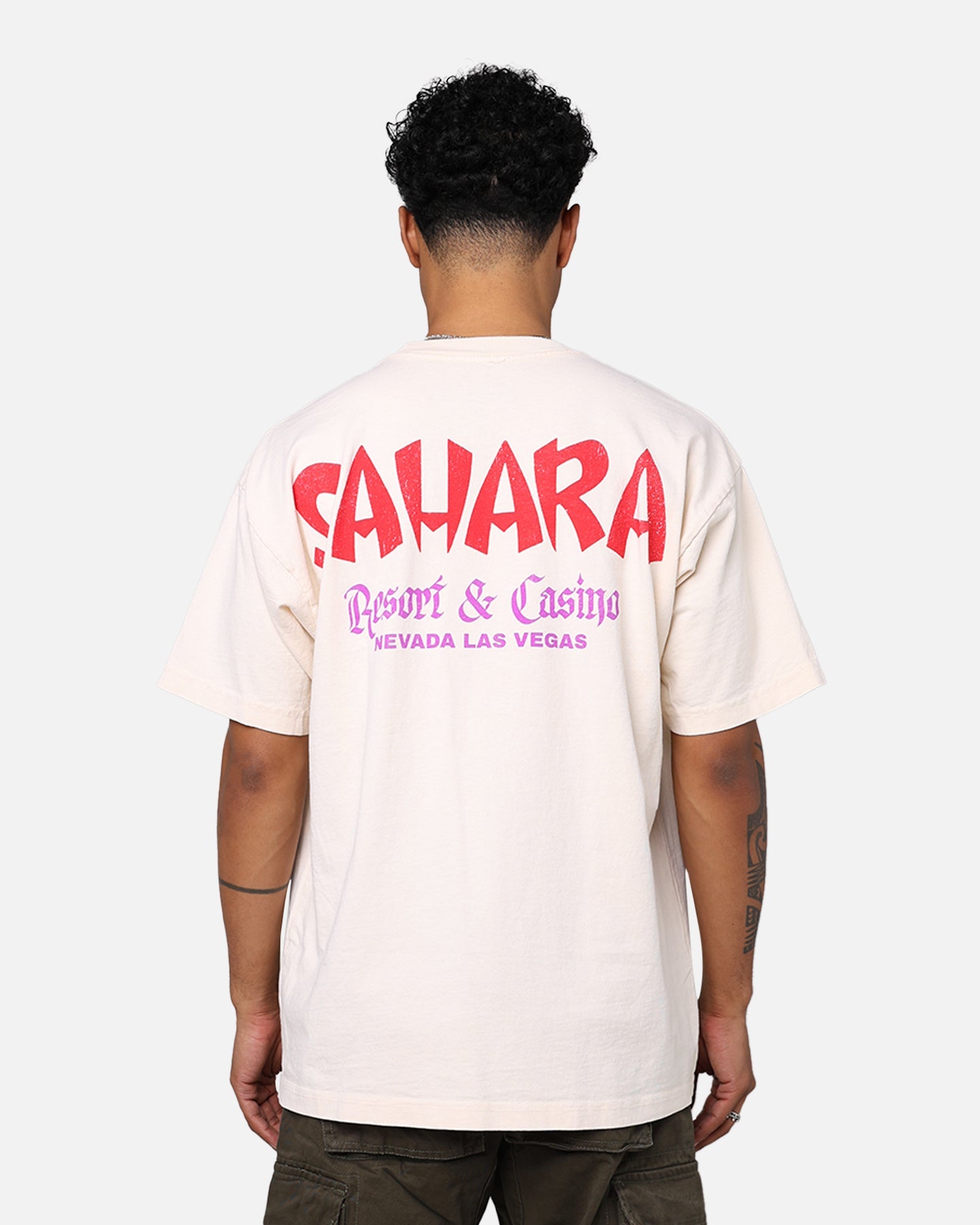 American Thrift Sahara Casino Vintage T-Shirt White