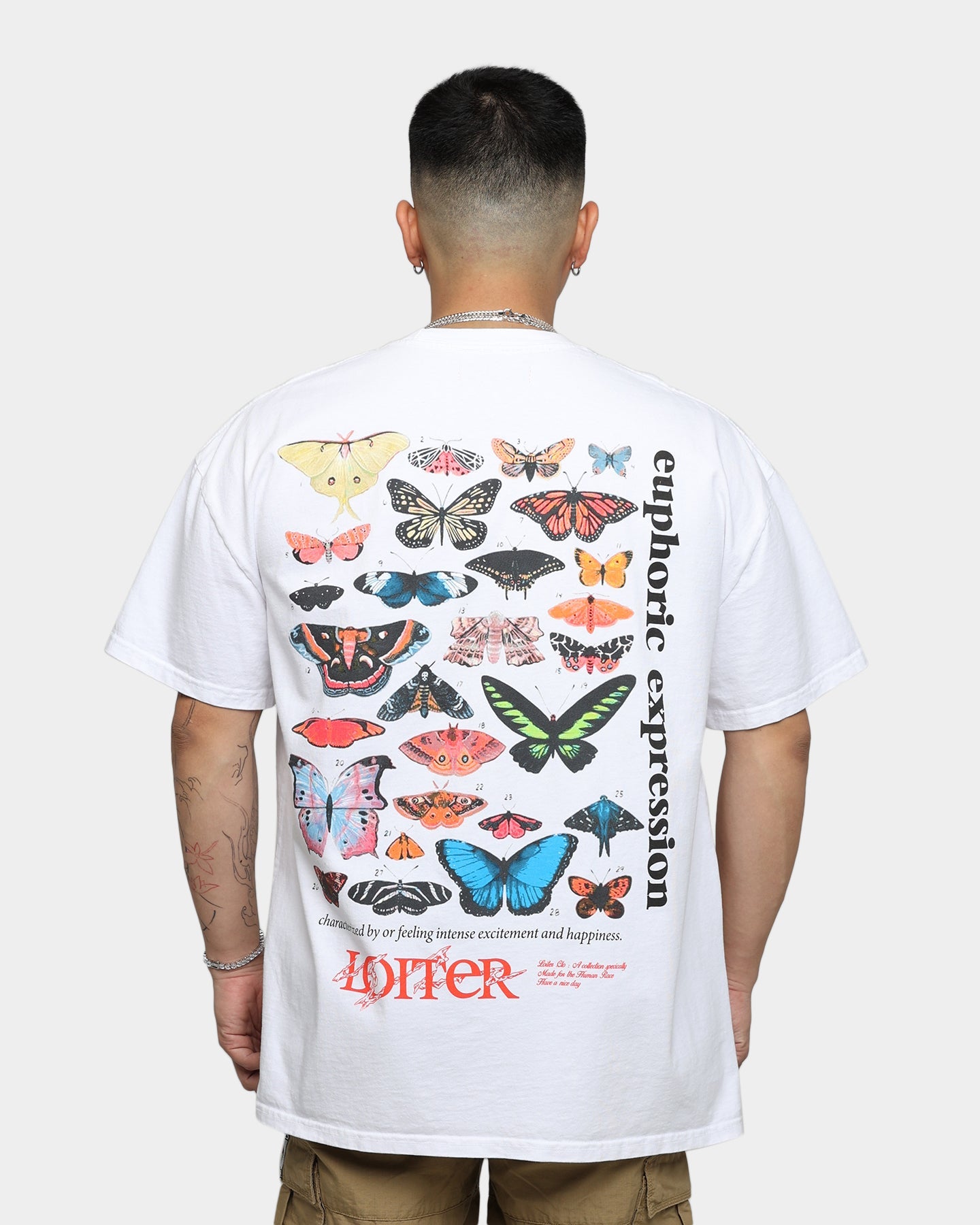 Loiter Euphoria Ultra Premium Vintage T-Shirt White