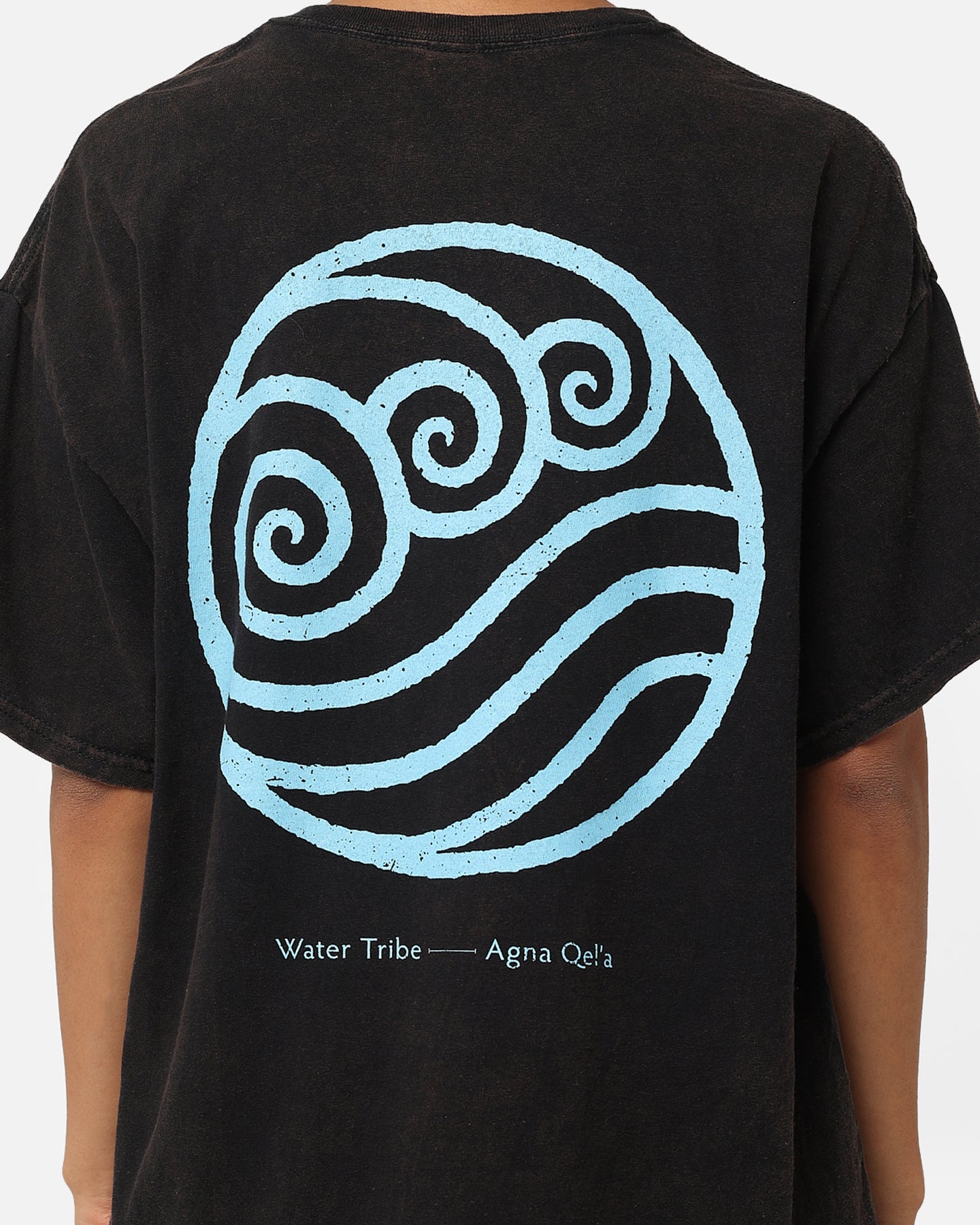 Goat Crew X Avatar: The Last Airbender Sokka Vintage T-Shirt Black Wash Style001