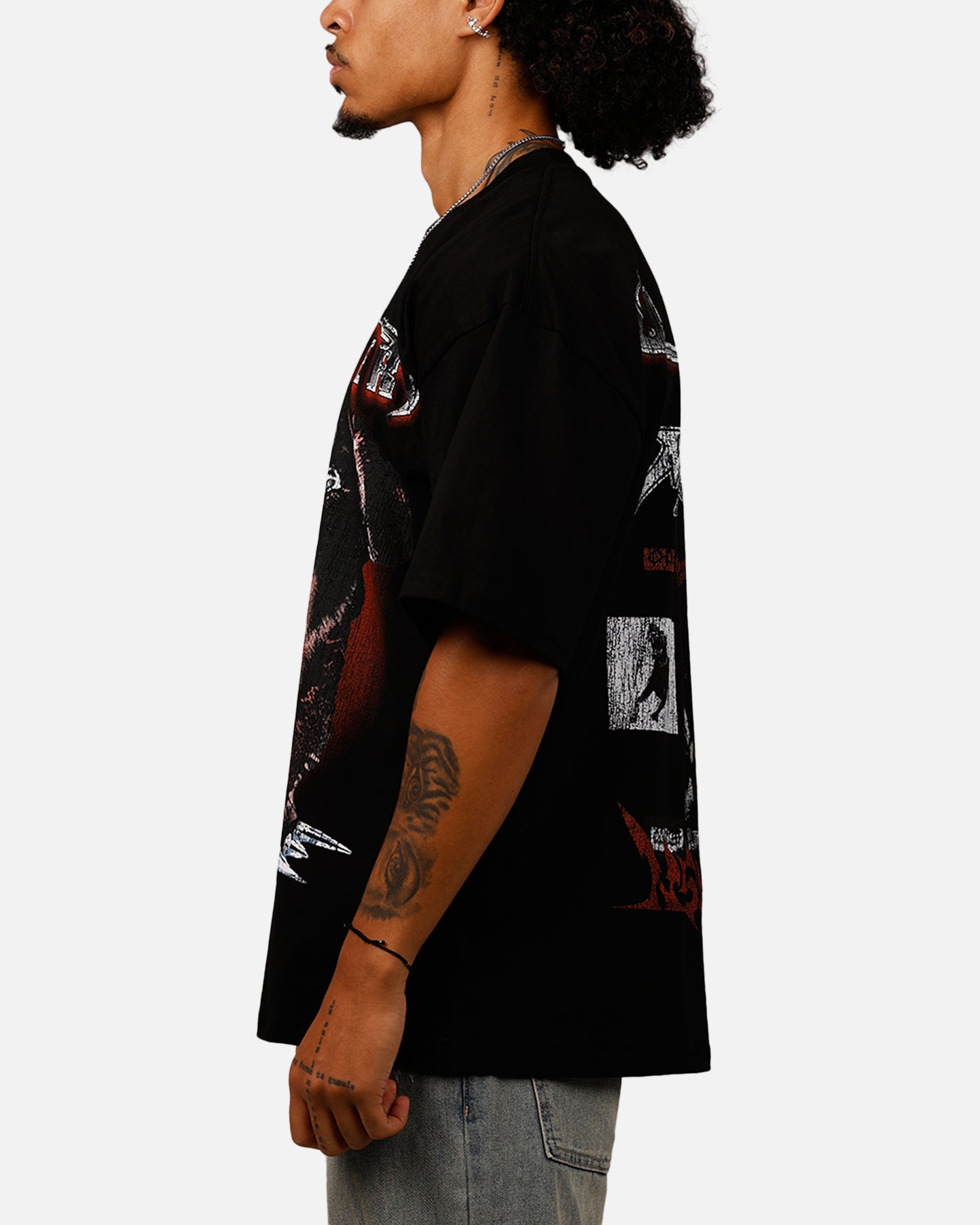 Loiter Dog House Vintage T-Shirt Black