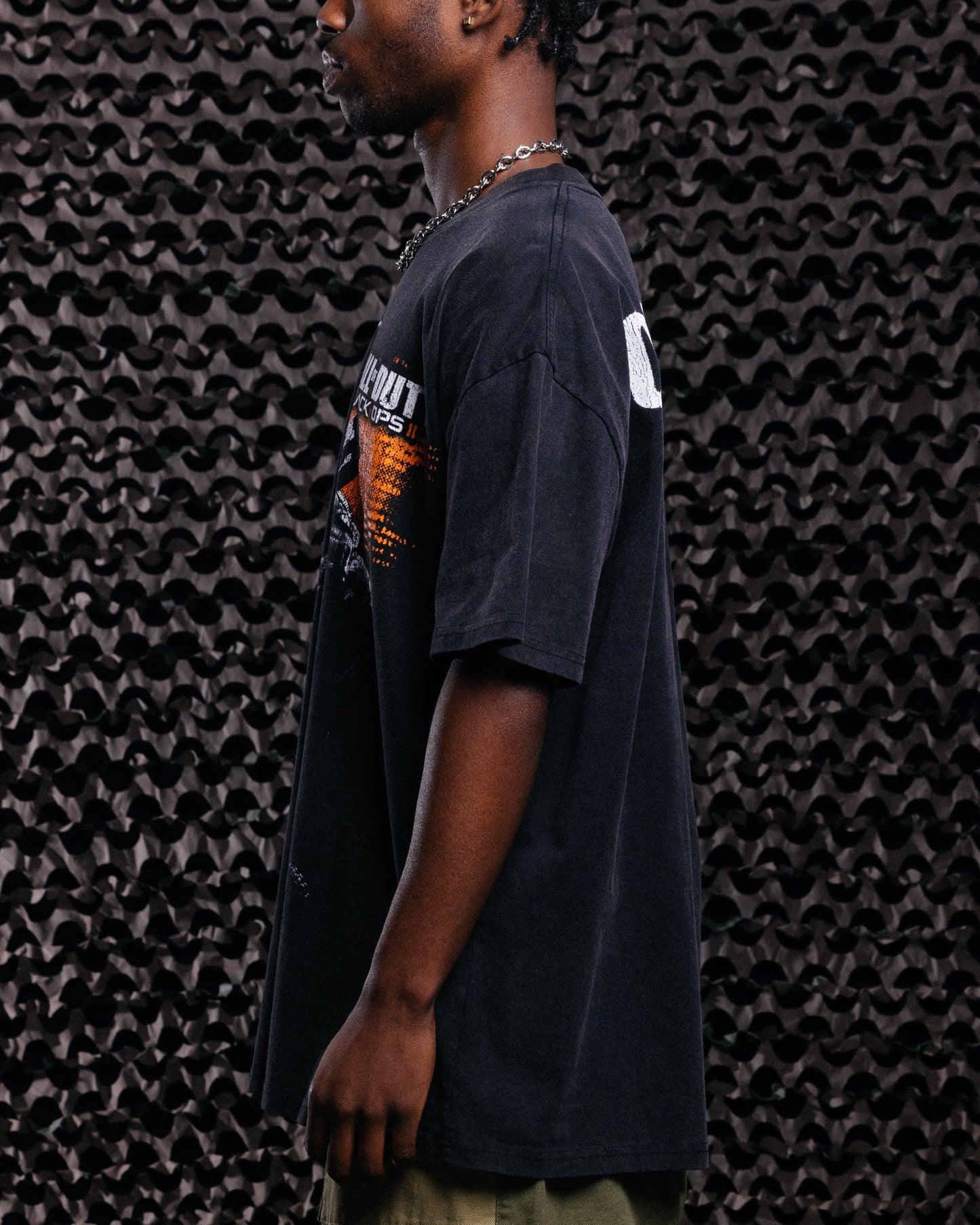 Goat Crew X Call Of Duty Black Ops 2 Heavy T-Shirt Vintage Black