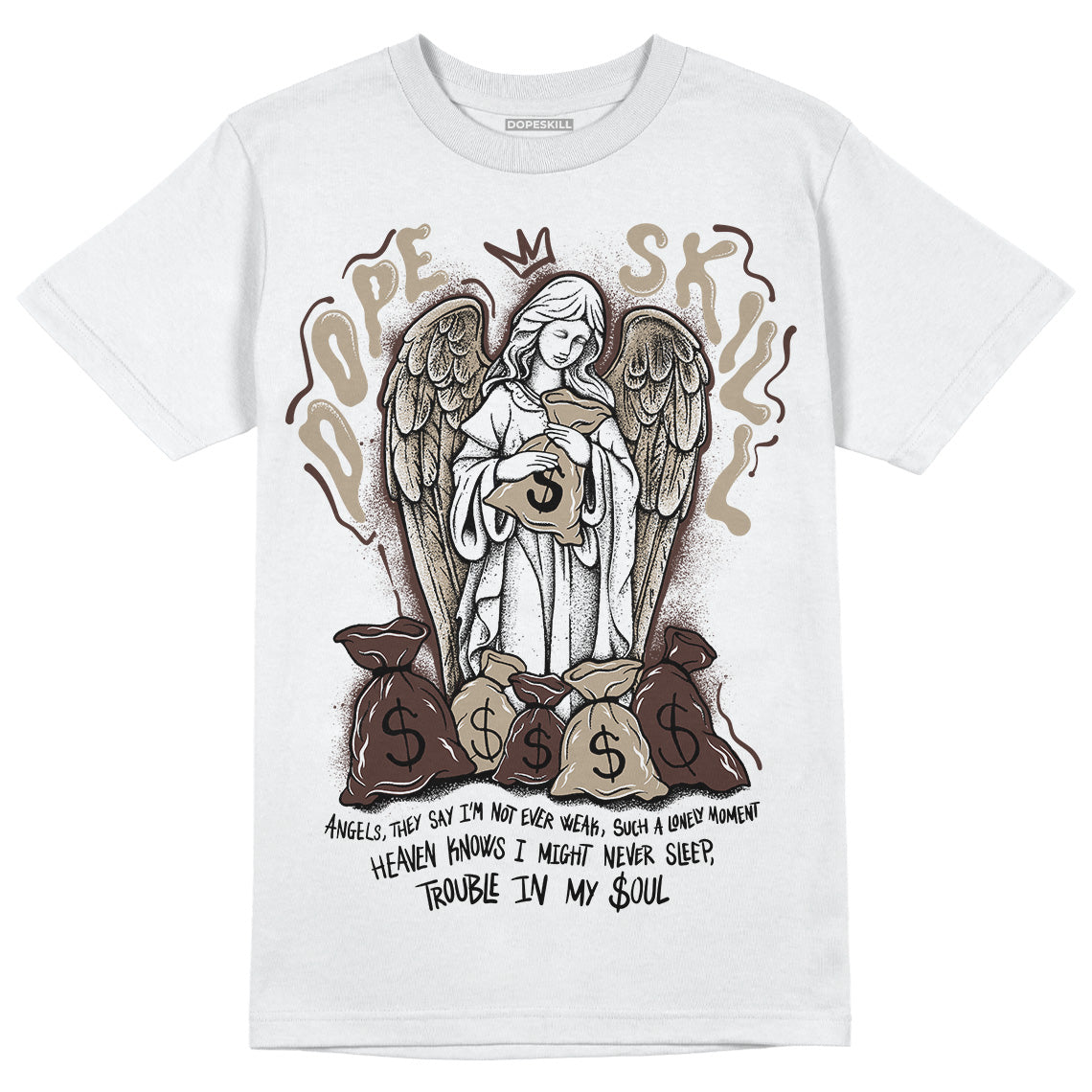 Latte 1s DopeSkill T-Shirt Angels Graphic