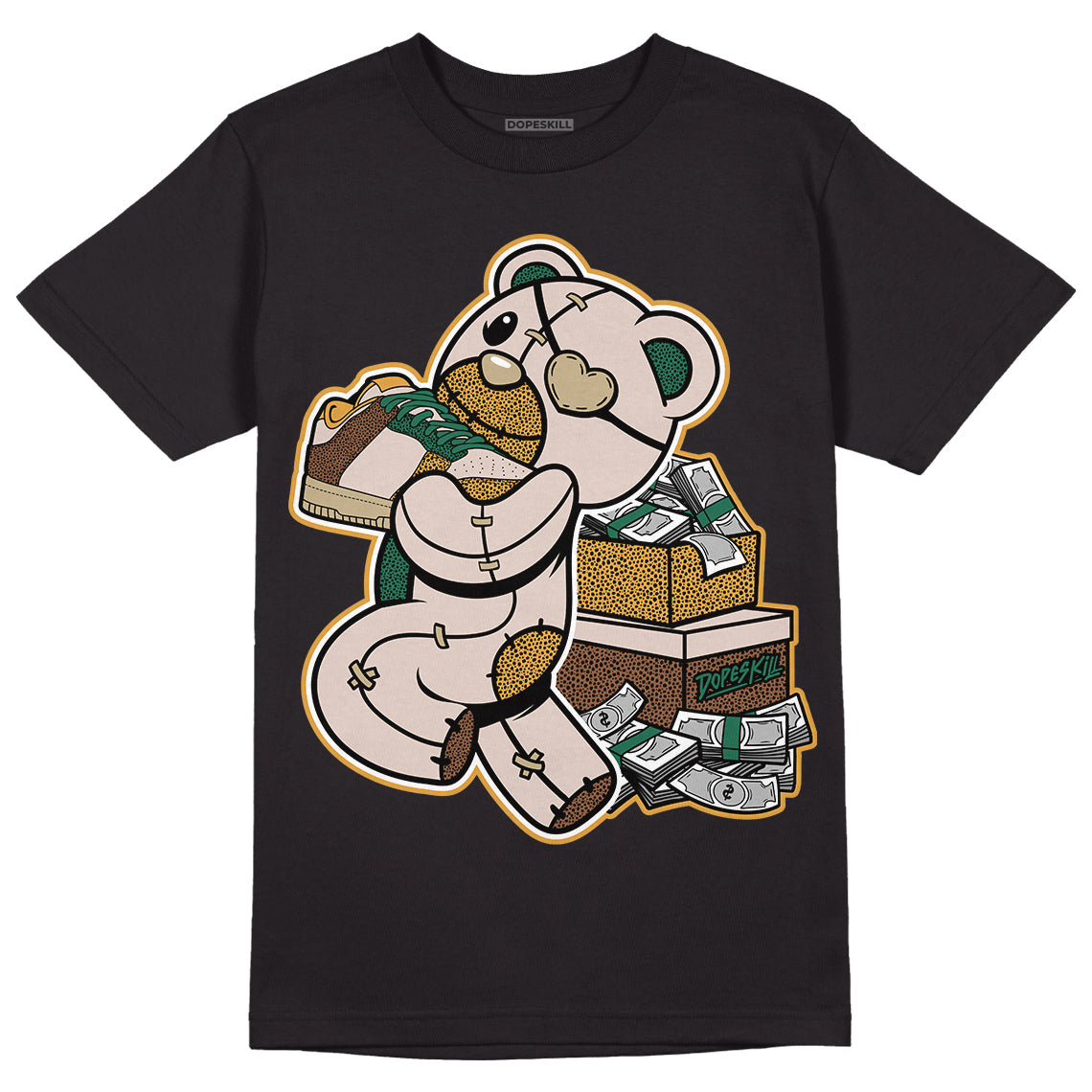 Safari Dunk Low DopeSkill T-Shirt Bear Steals Sneaker Graphic