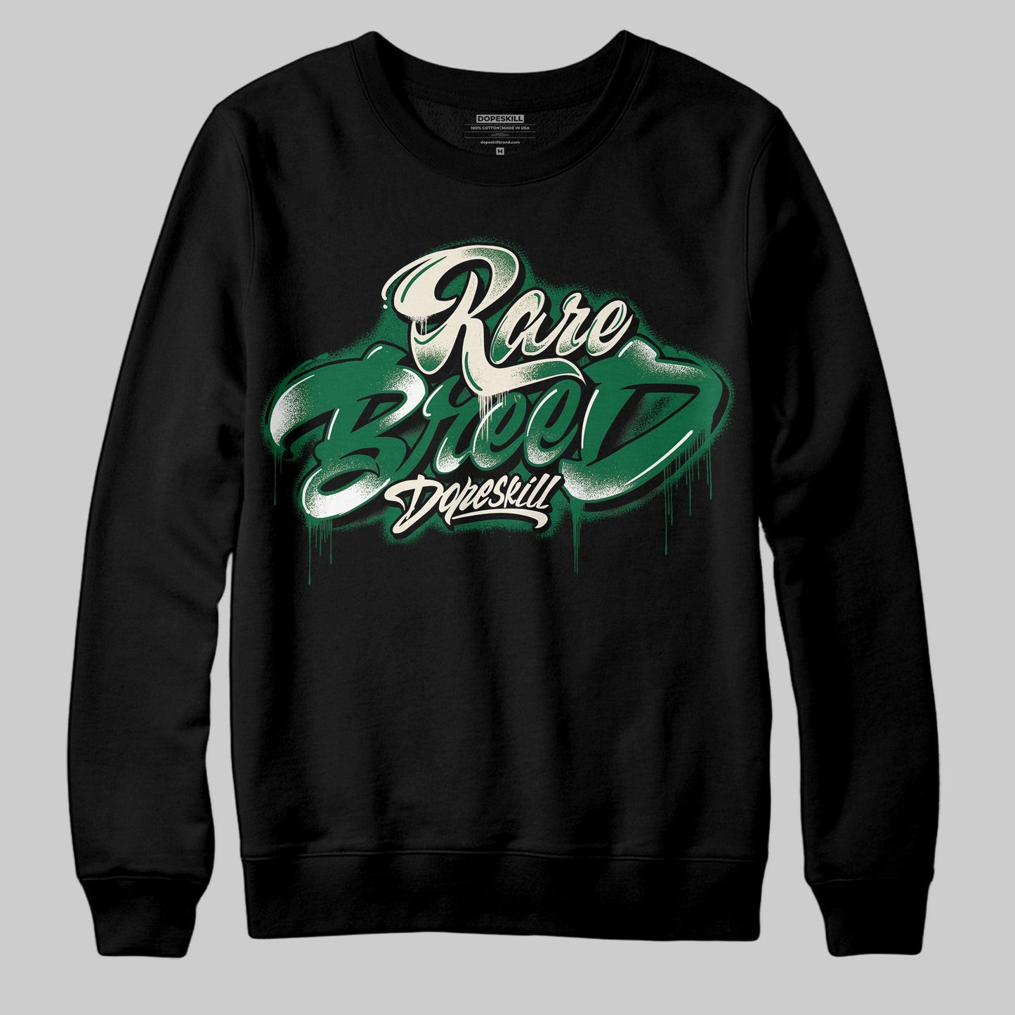 Pine Green 13s DopeSkill Sweatshirt Rare Breed Type Graphic