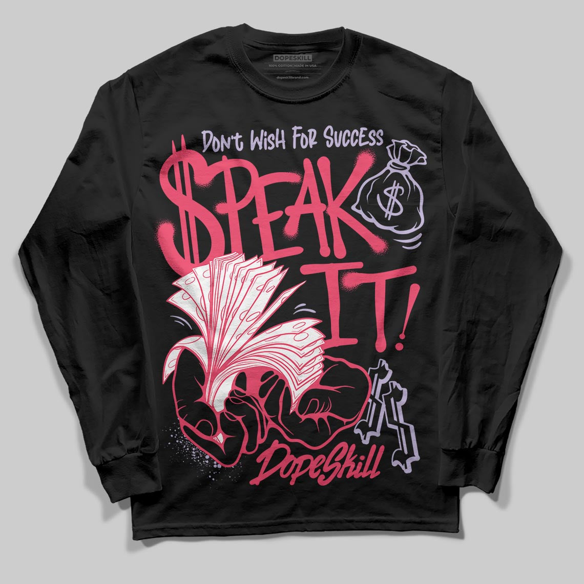Peanut Butter Jelly 5s DopeSkill Long Sleeve T-Shirt Speak It Graphic