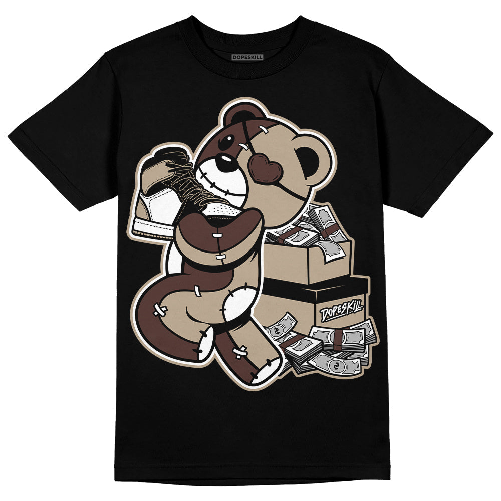 Latte 1s DopeSkill T-Shirt Bear Steals Sneaker Graphic
