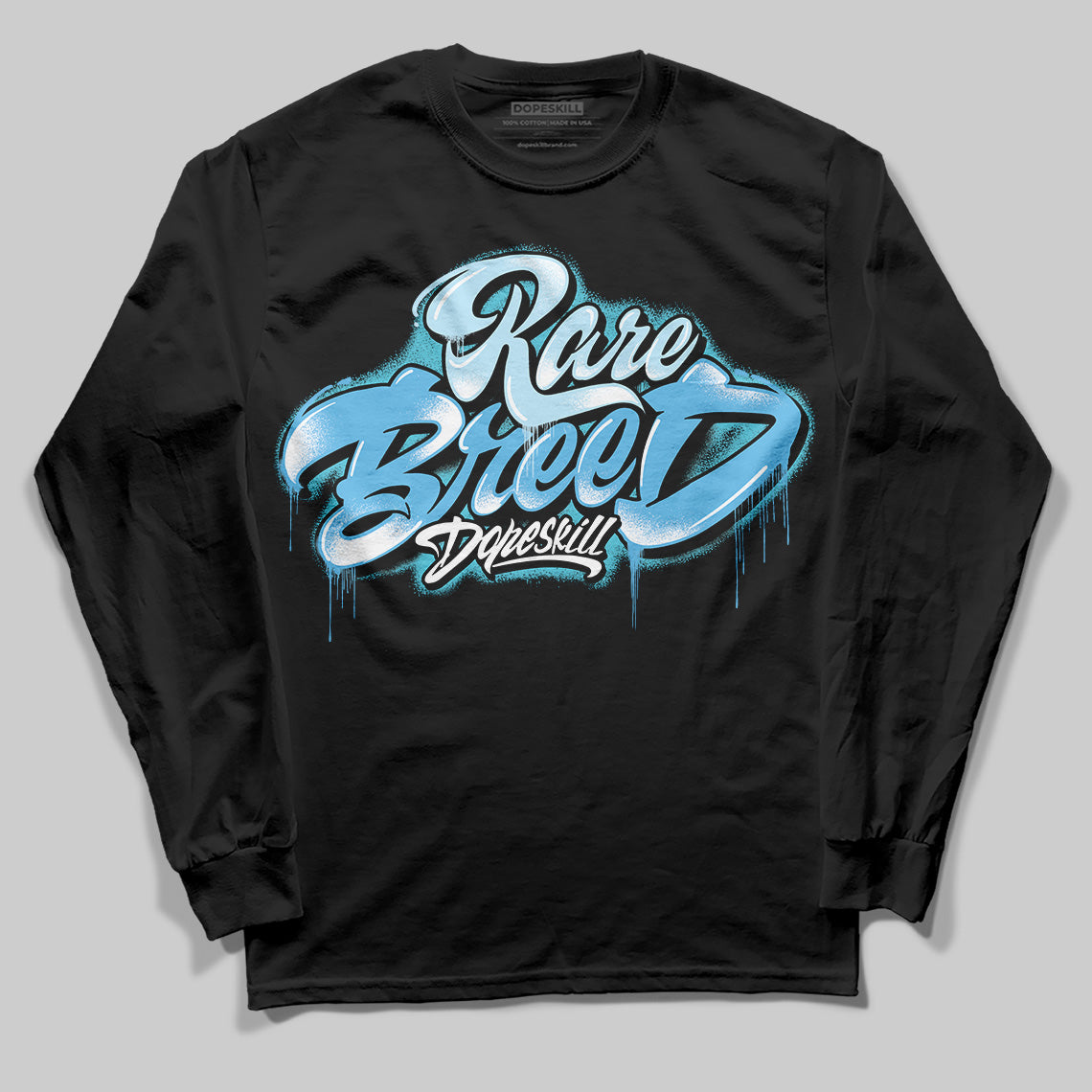 Legend Blue 11s DopeSkill Long Sleeve T-Shirt Rare Breed Type Graphic