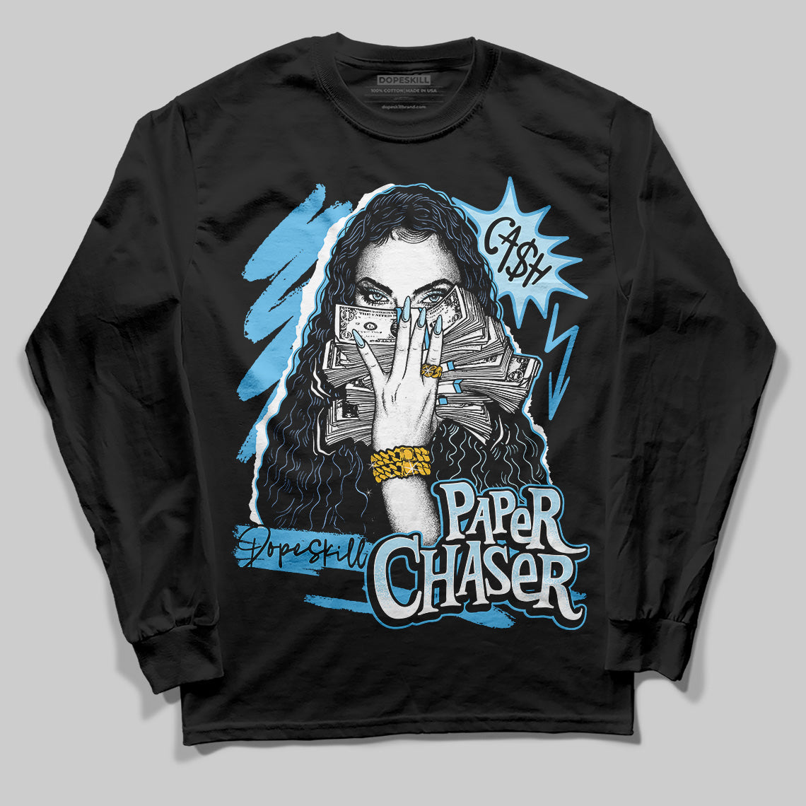 Legend Blue 11s DopeSkill Long Sleeve T-Shirt NPC Graphic