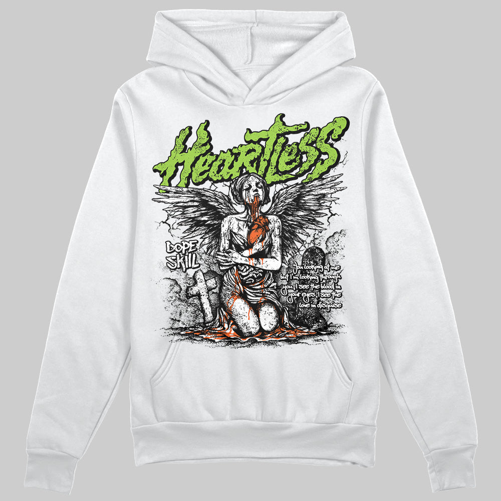 Neon Green Collection DopeSkill Hoodie Sweatshirt Heartless Graphic