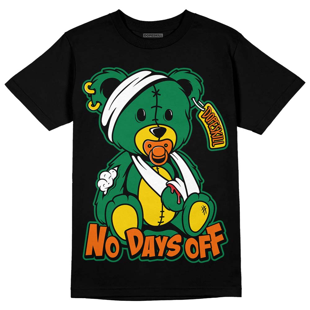 Green Collection DopeSkill T-Shirt Hurt Bear Graphic