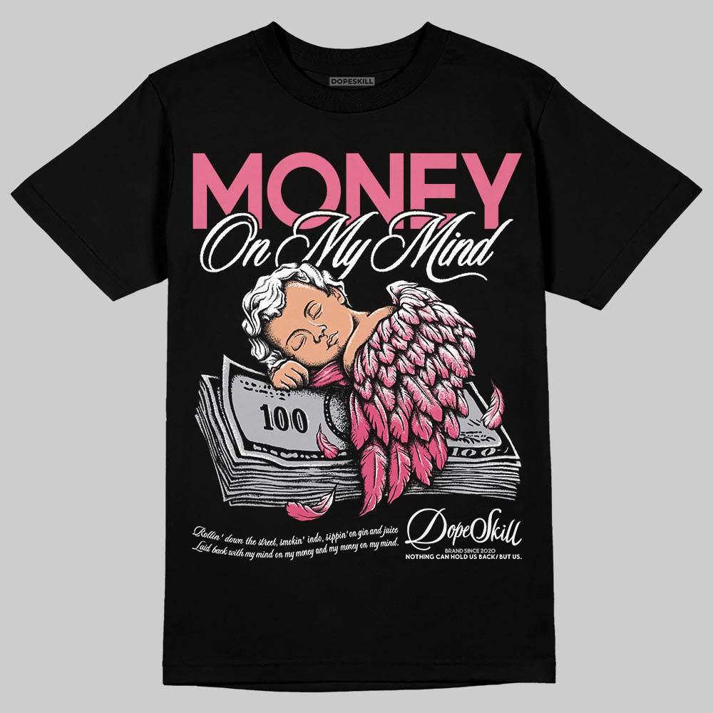 White Fluo Pink DopeSkill T-Shirt MOMM Graphic