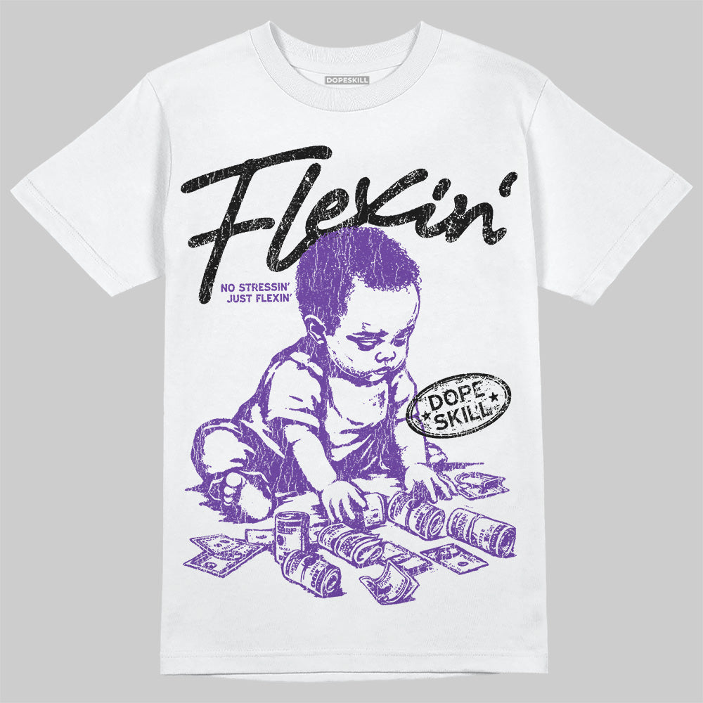 PURPLE Collection DopeSkill T-Shirt Flexin' Graphic