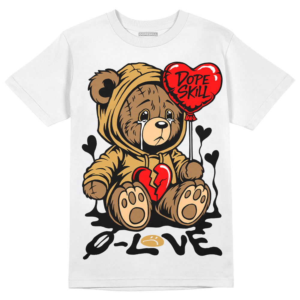 Gratitude 11s DopeSkill T-Shirt Broken Bear Graphic