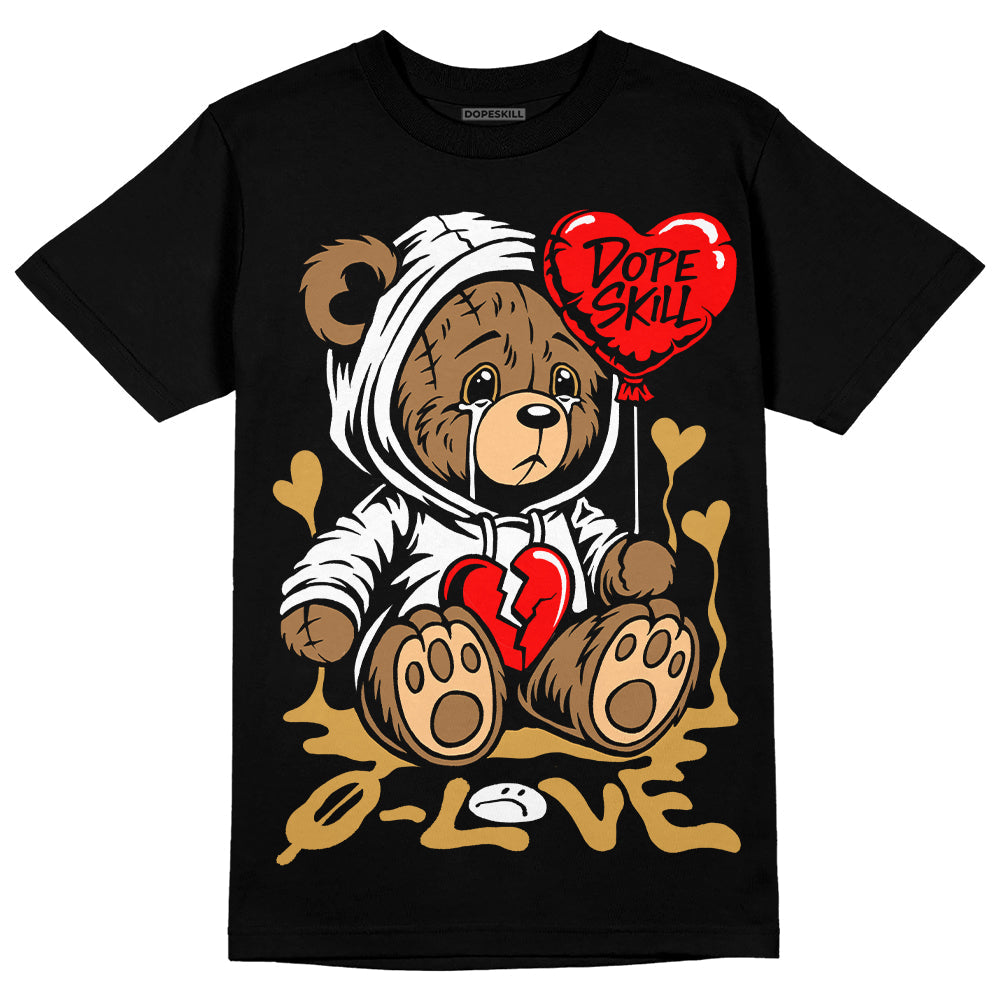 Gratitude 11s DopeSkill T-Shirt Broken Bear Graphic