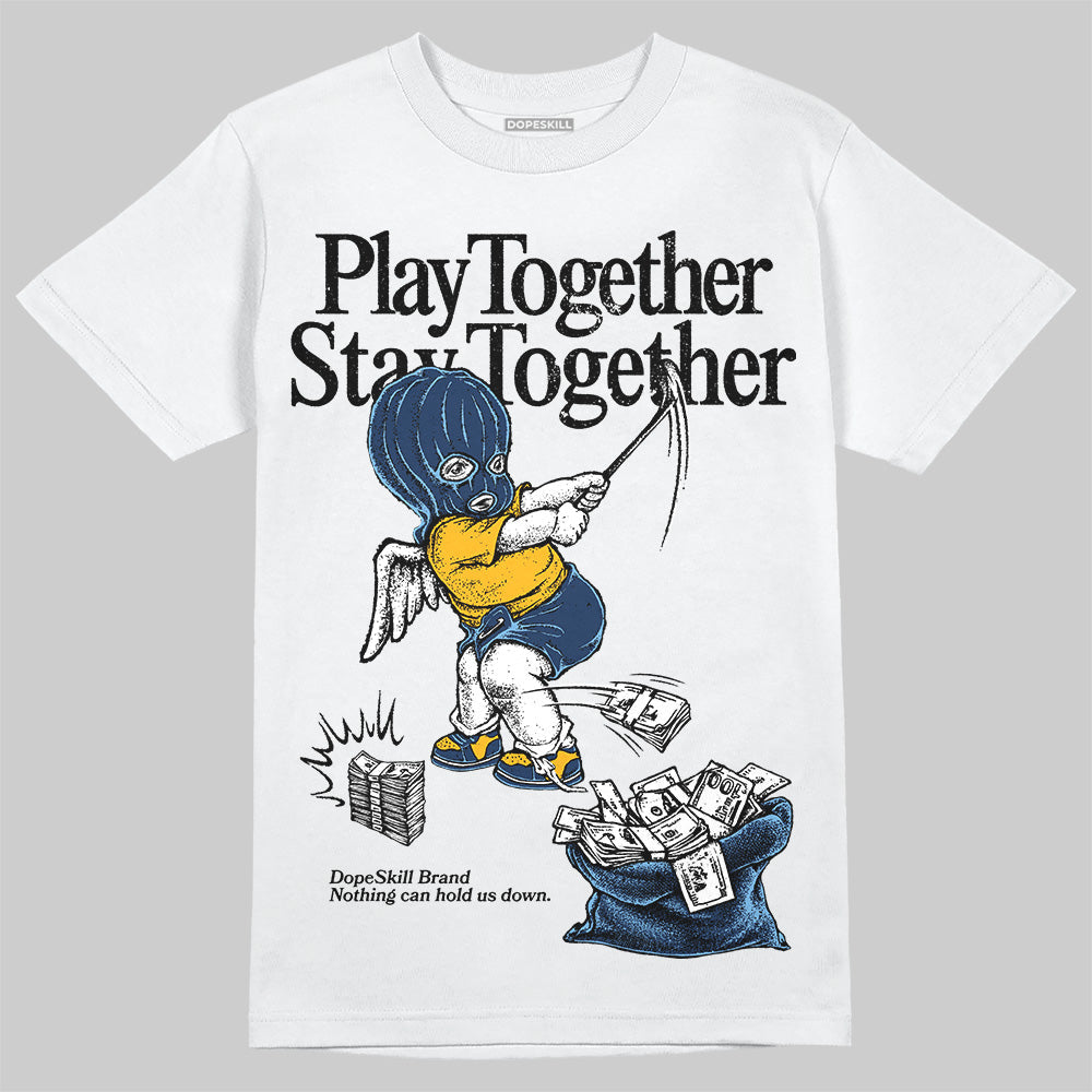 Retro Dunk From Above 4s DopeSkill T-Shirt Play together, Stay together Graphic