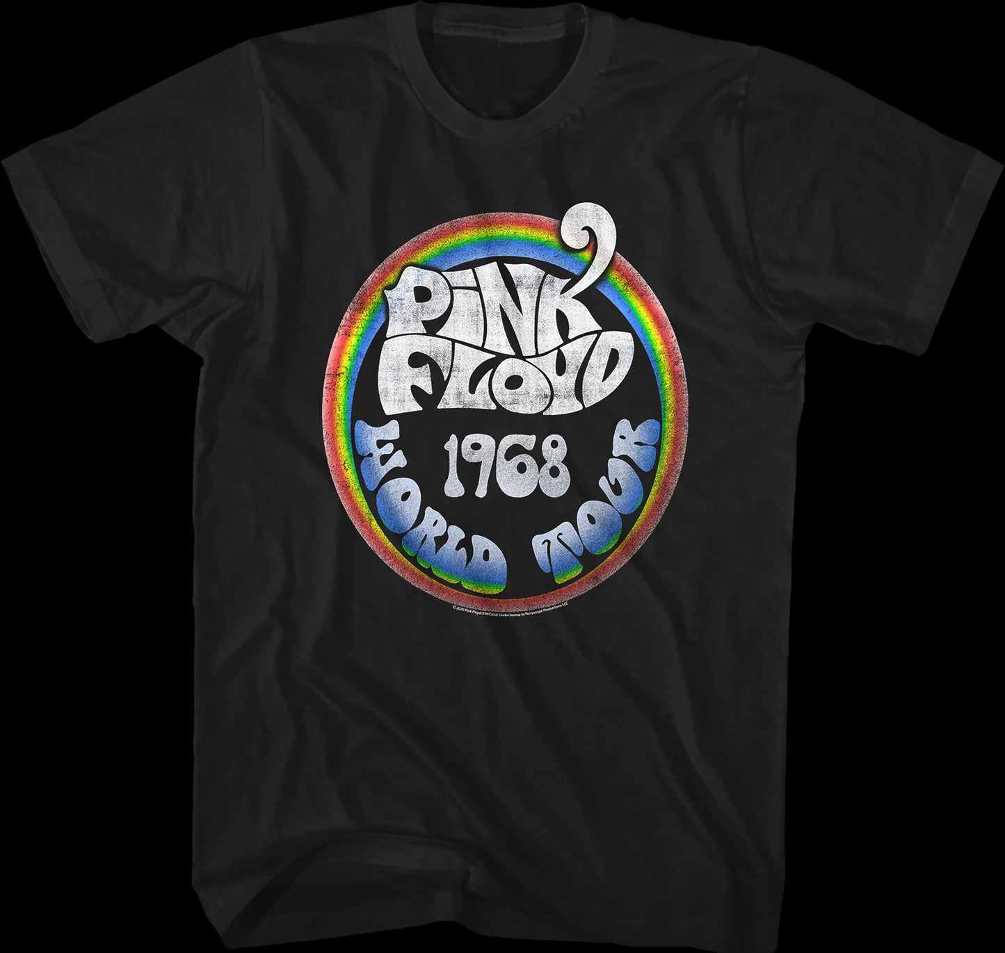 1968 World Tour Pink Floyd T-Shirt