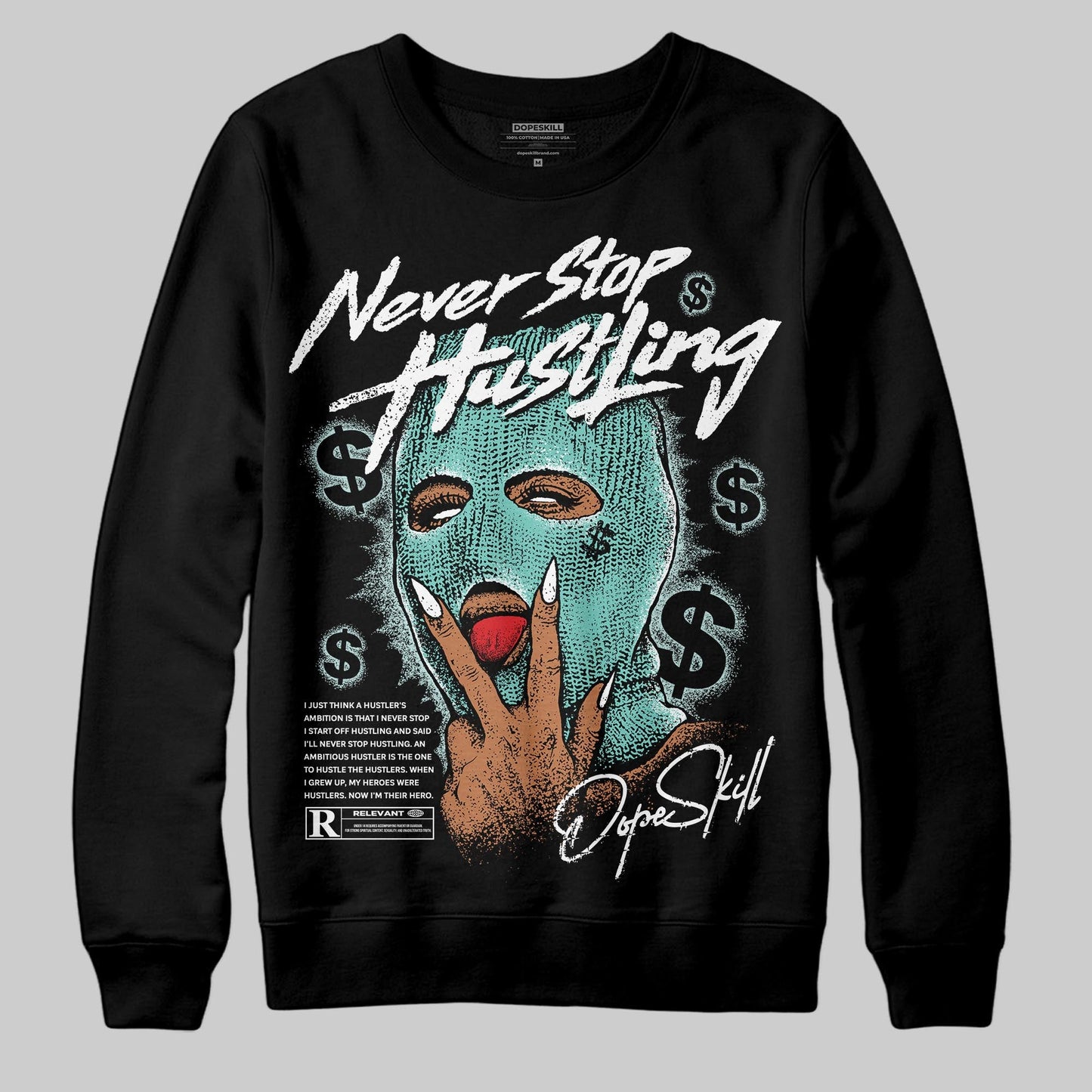 Igloo 11s DopeSkill Sweatshirt Never Stop Hustling Graphic