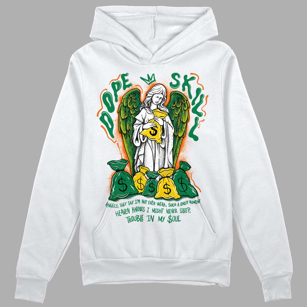 Green Collection DopeSkill Hoodie Sweatshirt Angels Graphic