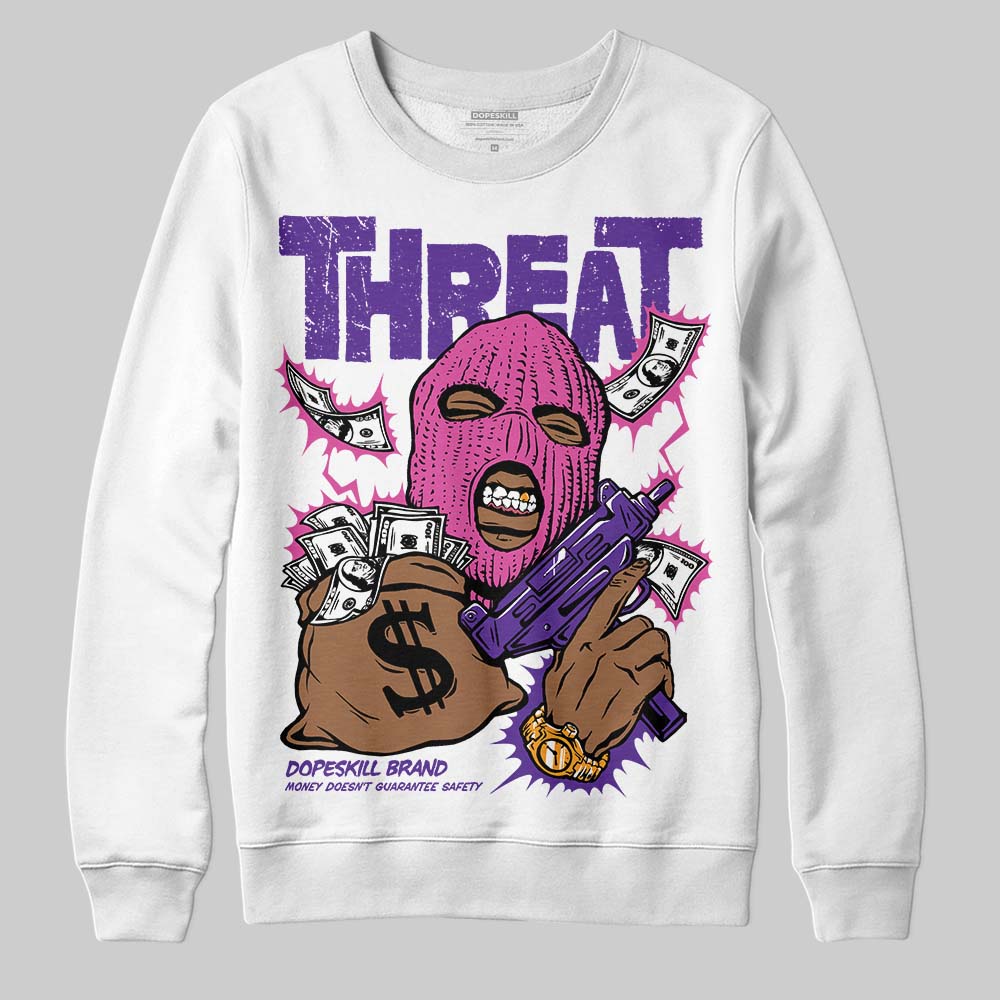 PURPLE Collection DopeSkill Sweatshirt Under Threat Graphic