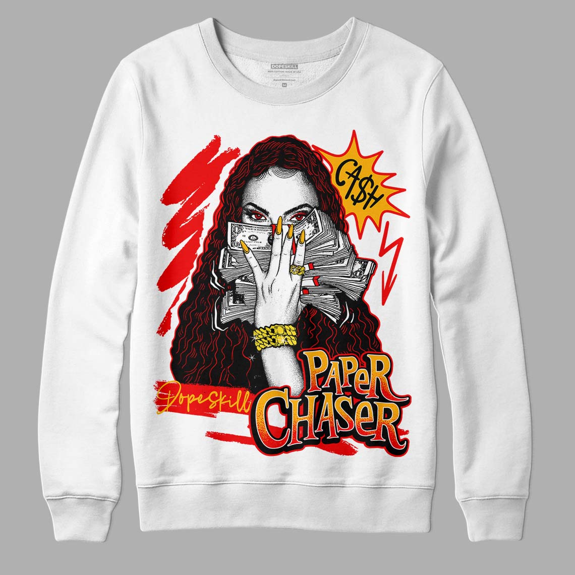 Red Collection DopeSkill Sweatshirt NPC Graphic