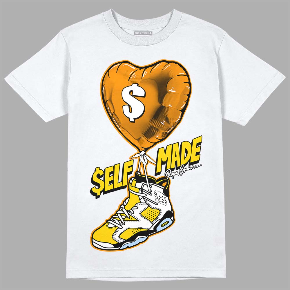Yellow Ochre 6s DopeSkill T-Shirt Self Made Graphic