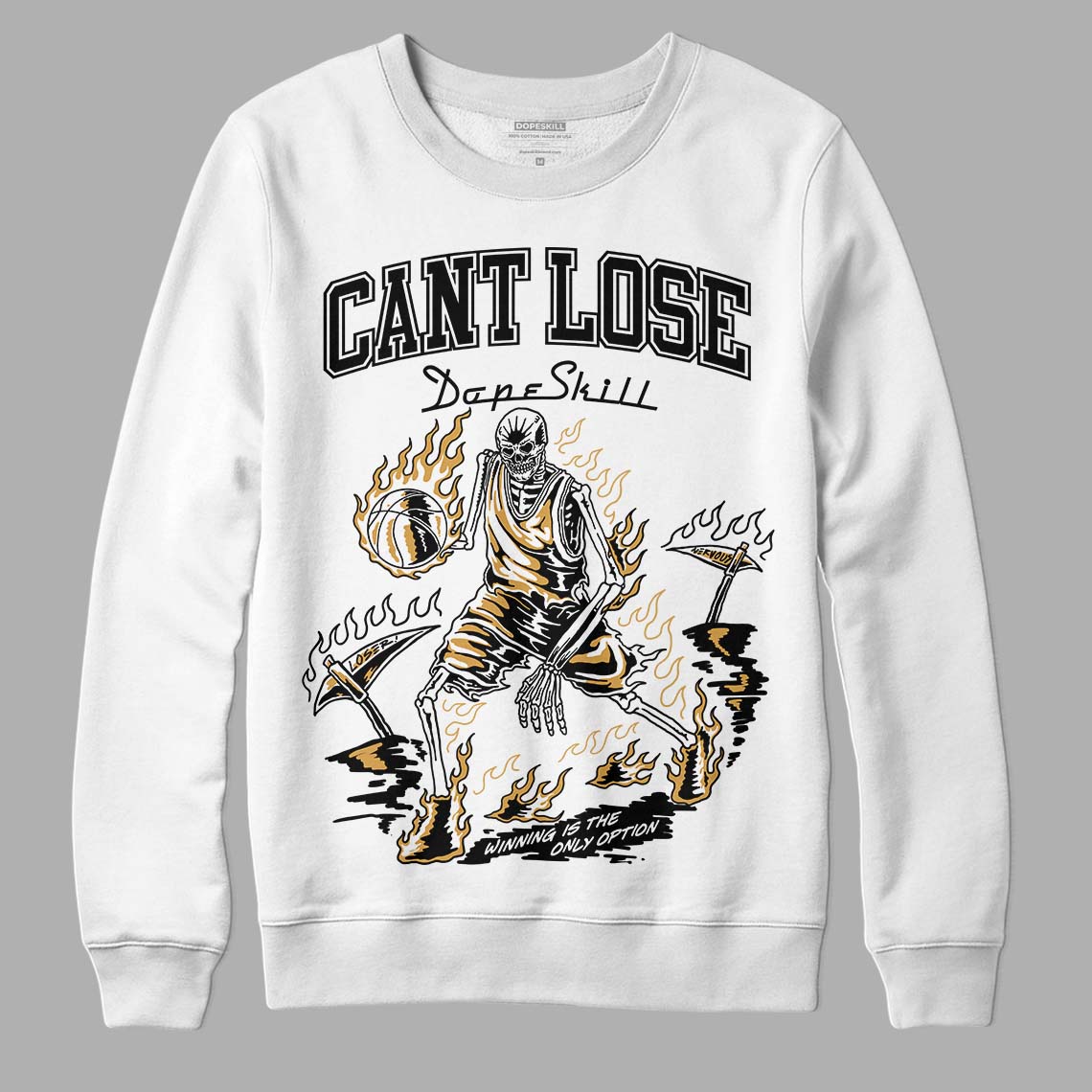 Gratitude 11s DopeSkill Sweatshirt Cant Lose Graphic