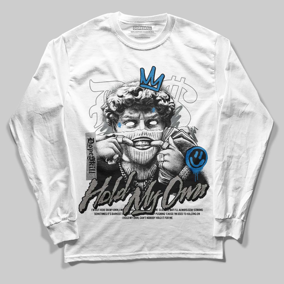 Cool Grey 9s DopeSkill Long Sleeve T-Shirt In My Way Graphic