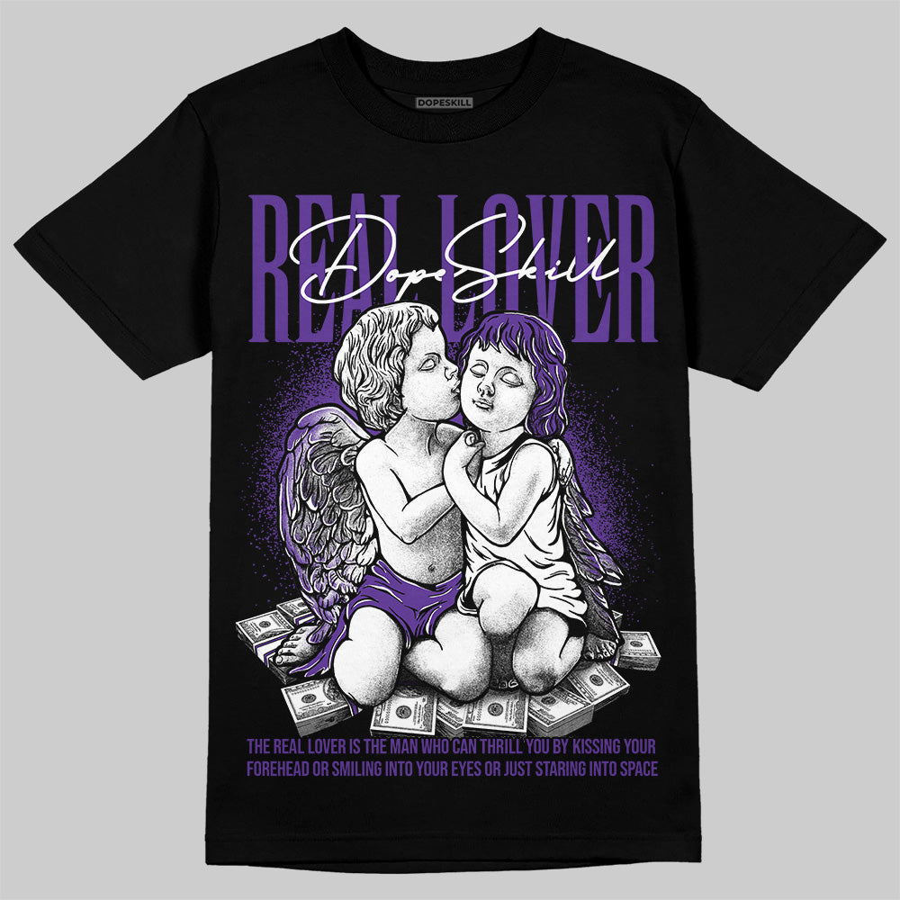 PURPLE Collection DopeSkill T-Shirt Real Lover Graphic