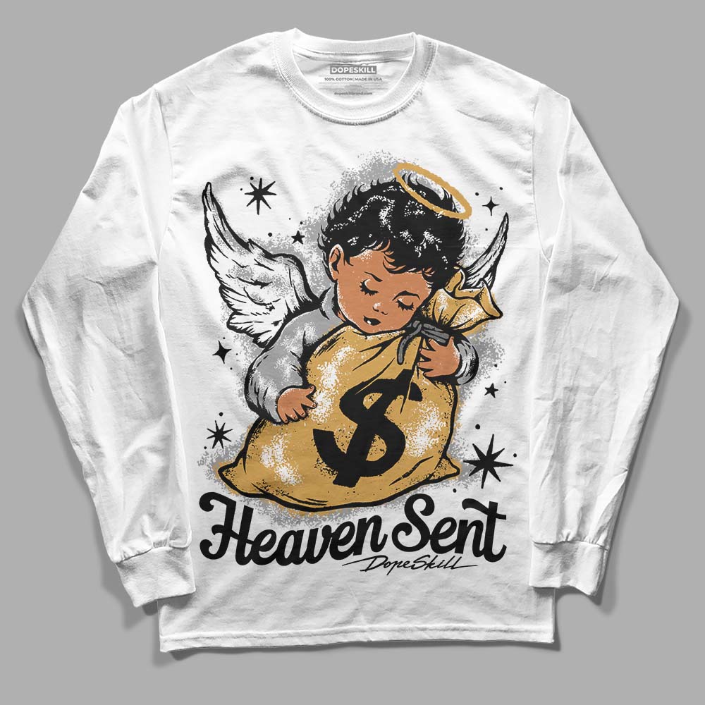 Gratitude 11s DopeSkill Long Sleeve T-Shirt Heaven Sent Graphic