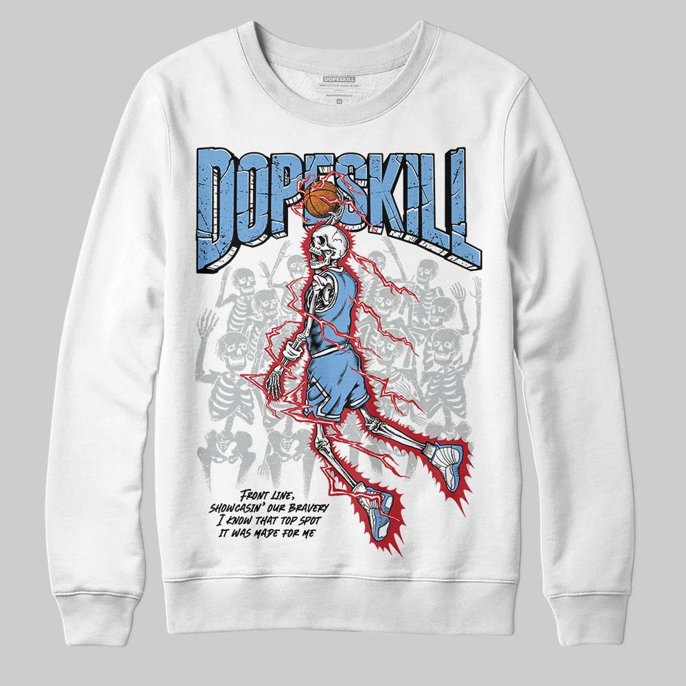 Melo 12s DopeSkill Sweatshirt Thunder Dunk Graphic