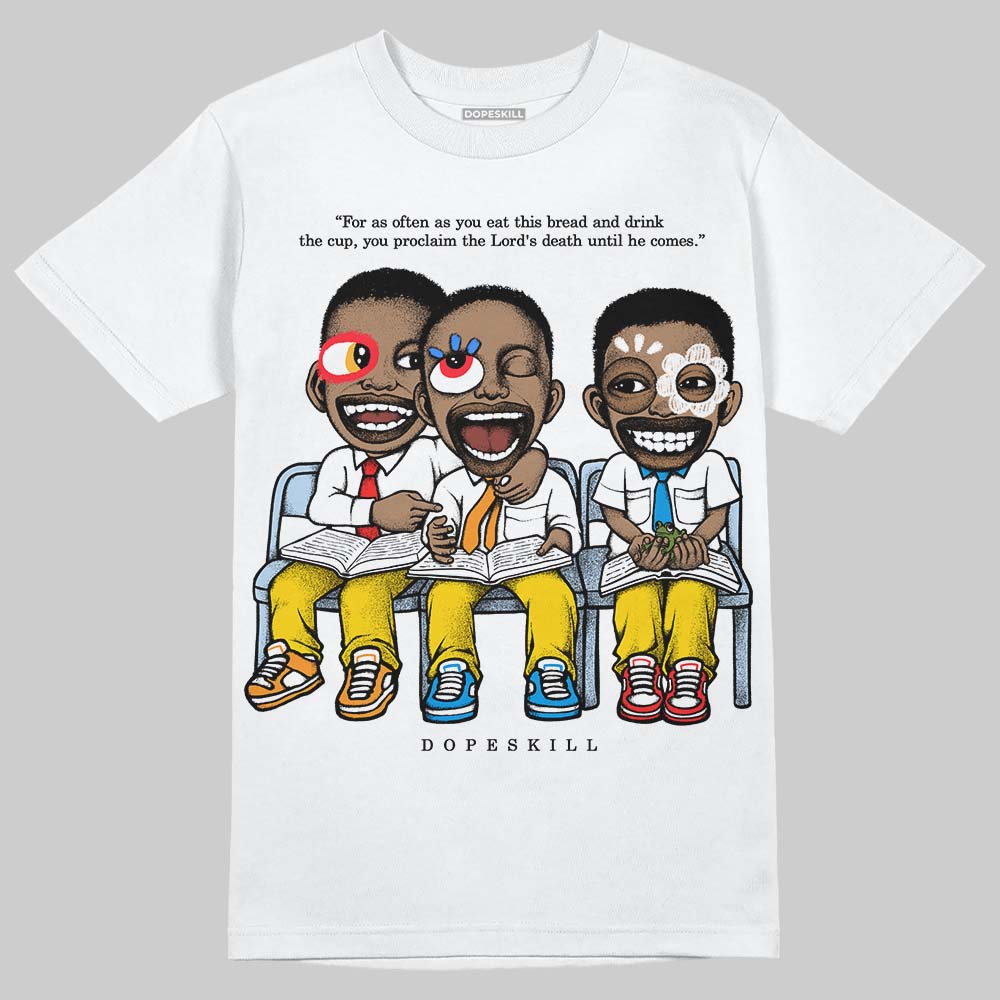 Yellow Ochre 6s DopeSkill T-Shirt First Sunday Graphic