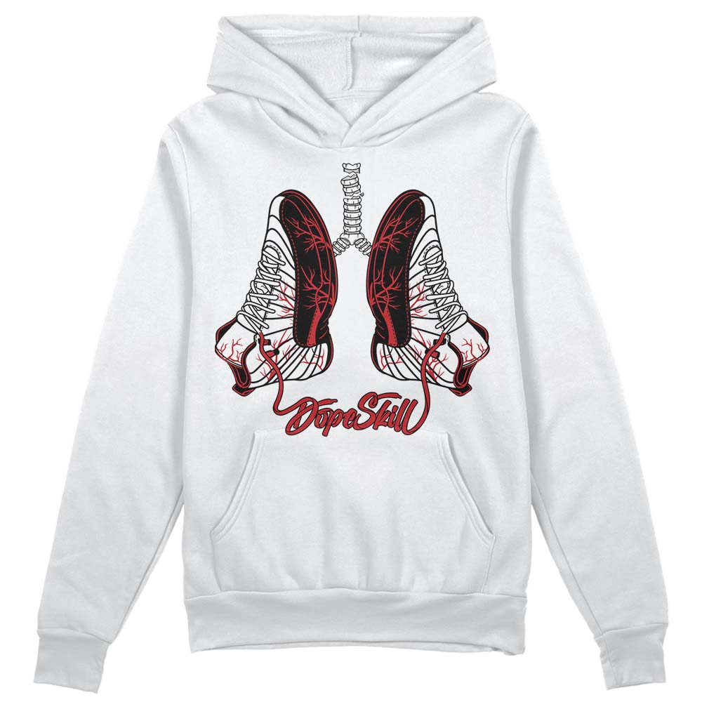 Red Taxi 12s DopeSkill Hoodie Sweatshirt Breathe Graphic