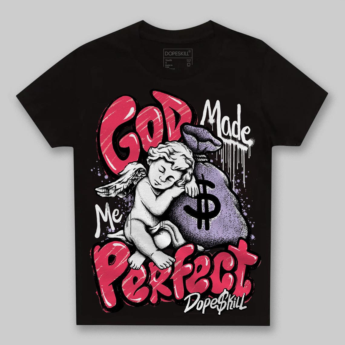Peanut Butter Jelly 5s DopeSkill Toddler Kids T-shirt God Made Me Perfect Graphic