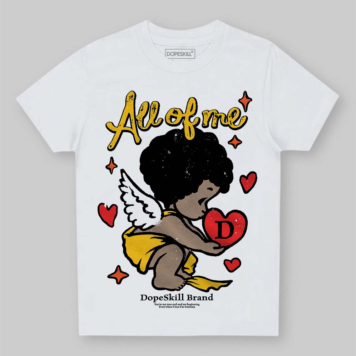 Yellow Collection DopeSkill Toddler Kids T-shirt All Of Me Graphic