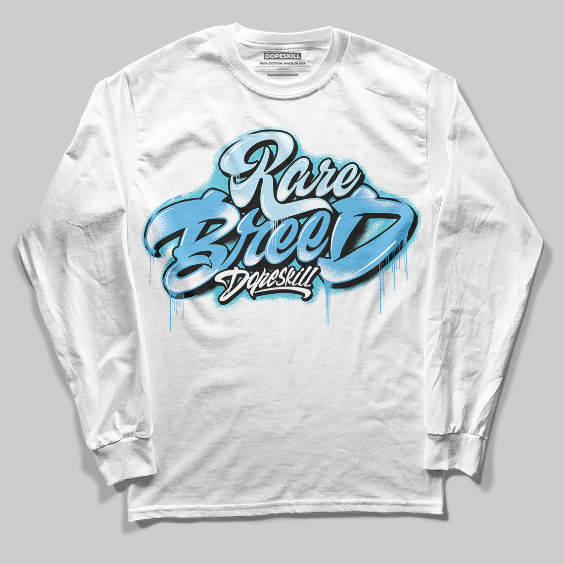 Legend Blue 11s DopeSkill Long Sleeve T-Shirt Rare Breed Type Graphic