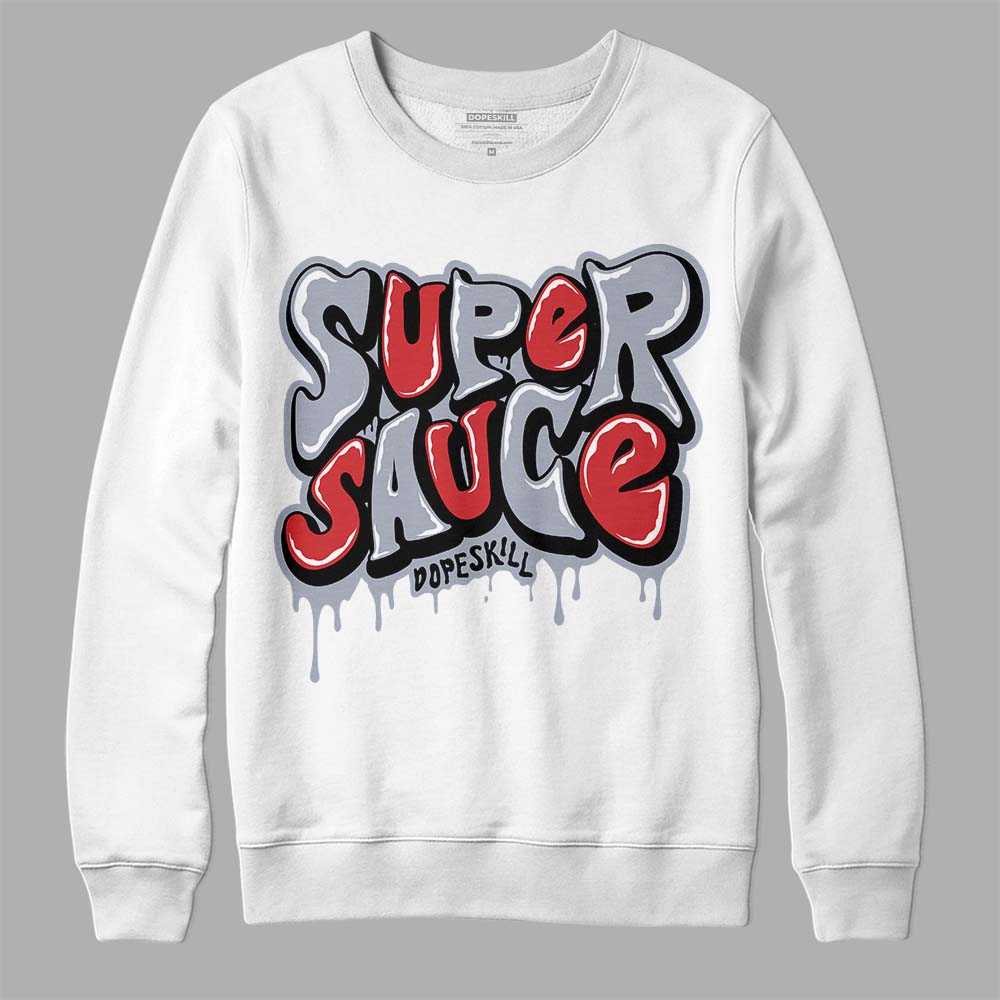 Bred Reimagined 4s DopeSkill Sweatshirt Super Sauce Graphic