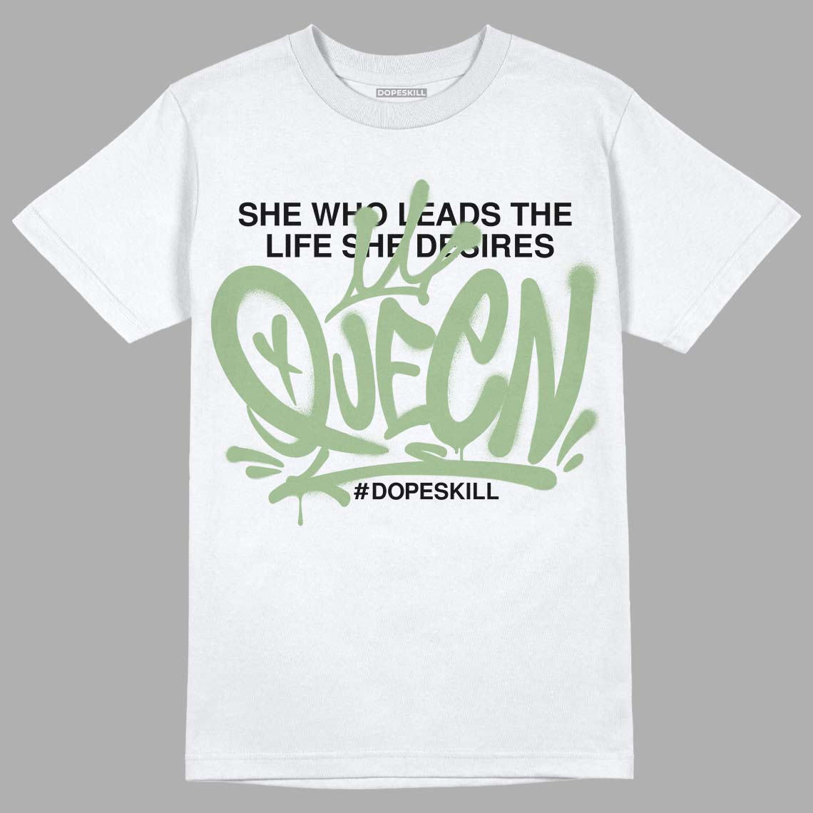 Seafoam 4s DopeSkill T-Shirt Queen Graphic