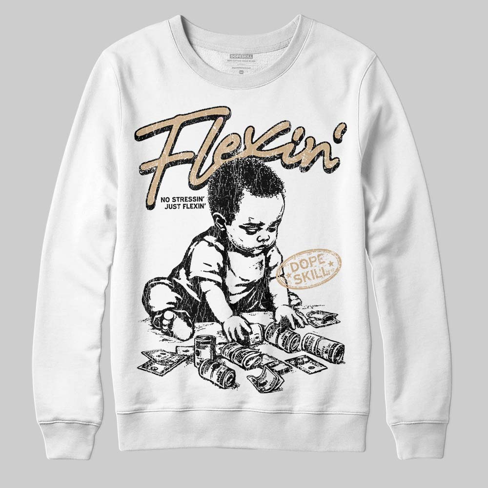 TAN Collection DopeSkill Sweatshirt Flexin' Graphic