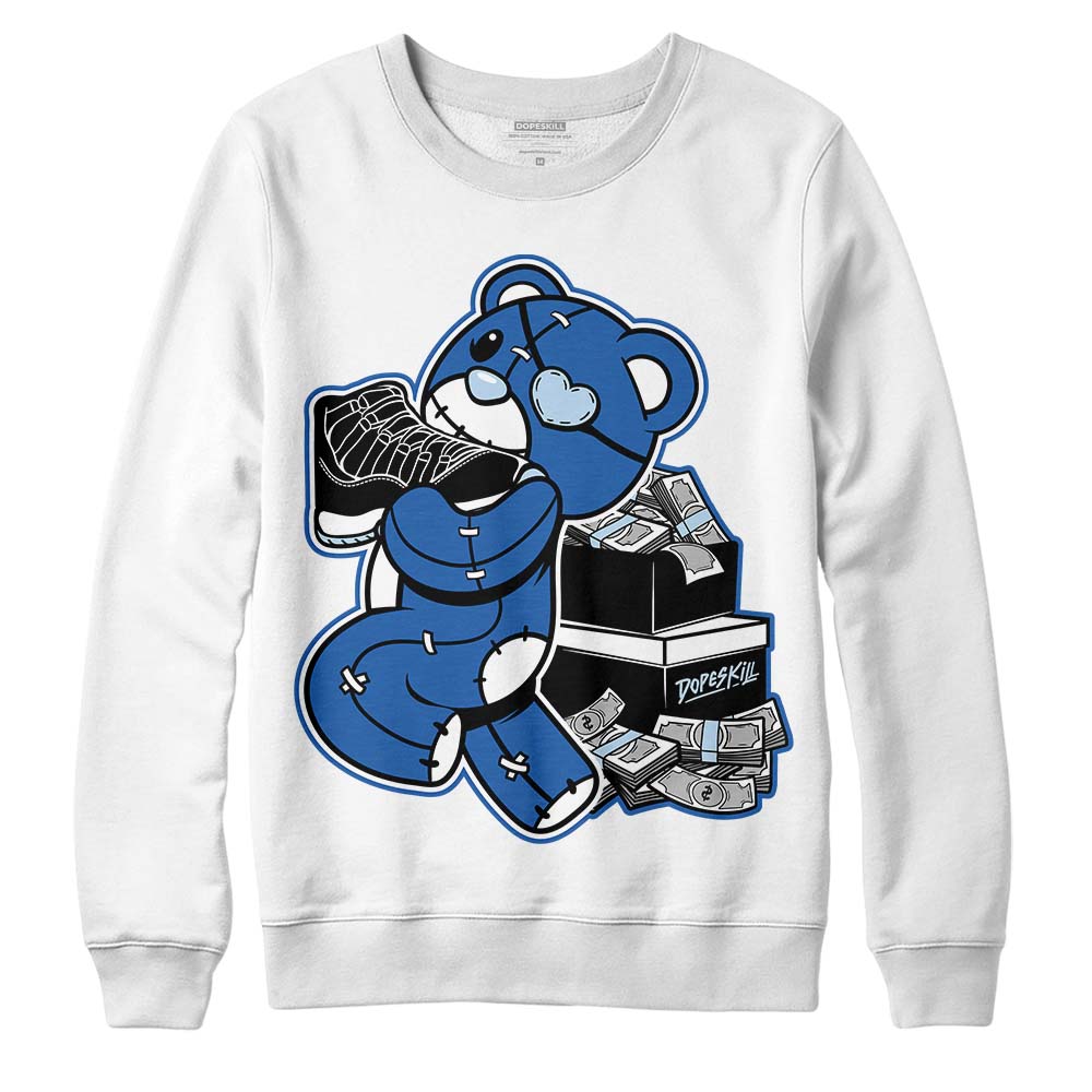Space Jam 11s DopeSkill Sweatshirt Bear Steals Sneaker Graphic