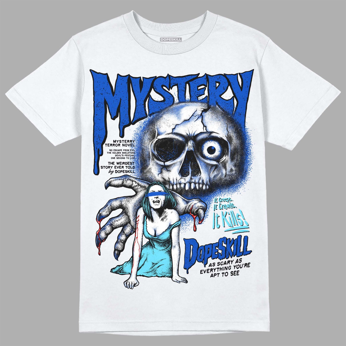 SB Dunk Argon DopeSkill T-Shirt Mystery Ghostly Grasp Graphic