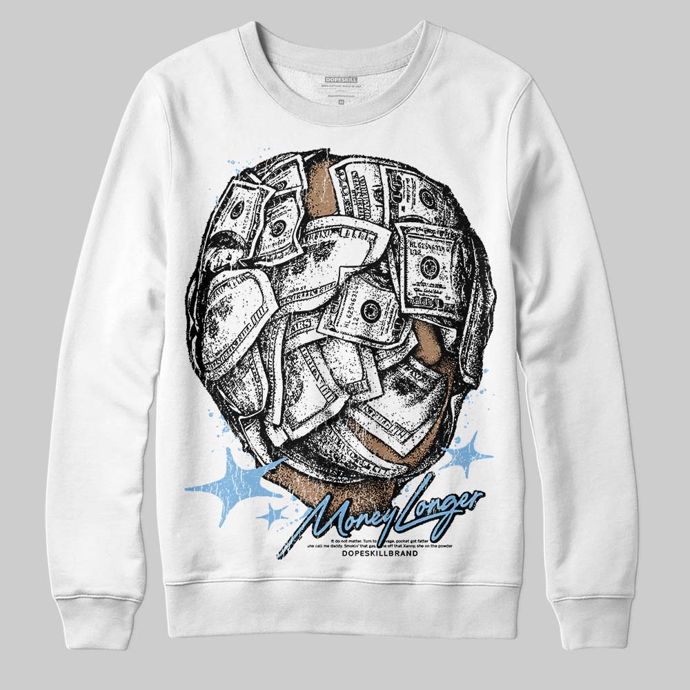 University Blue Collection DopeSkill Sweatshirt Money Longer Graphic