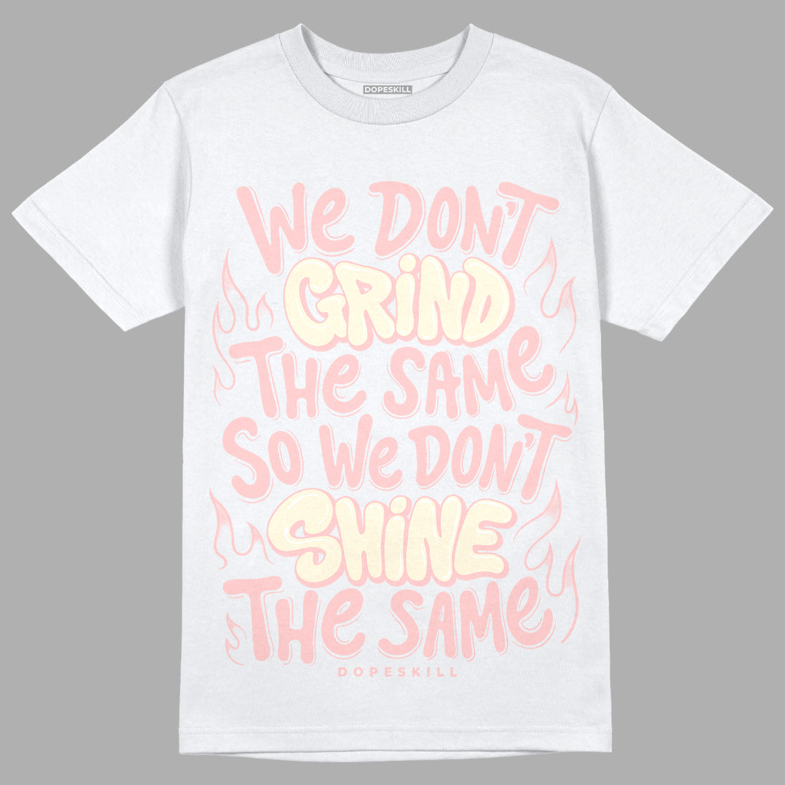 Washed Pink 1s Retro High OG DopeSkill T-Shirt Grind Shine Graphic