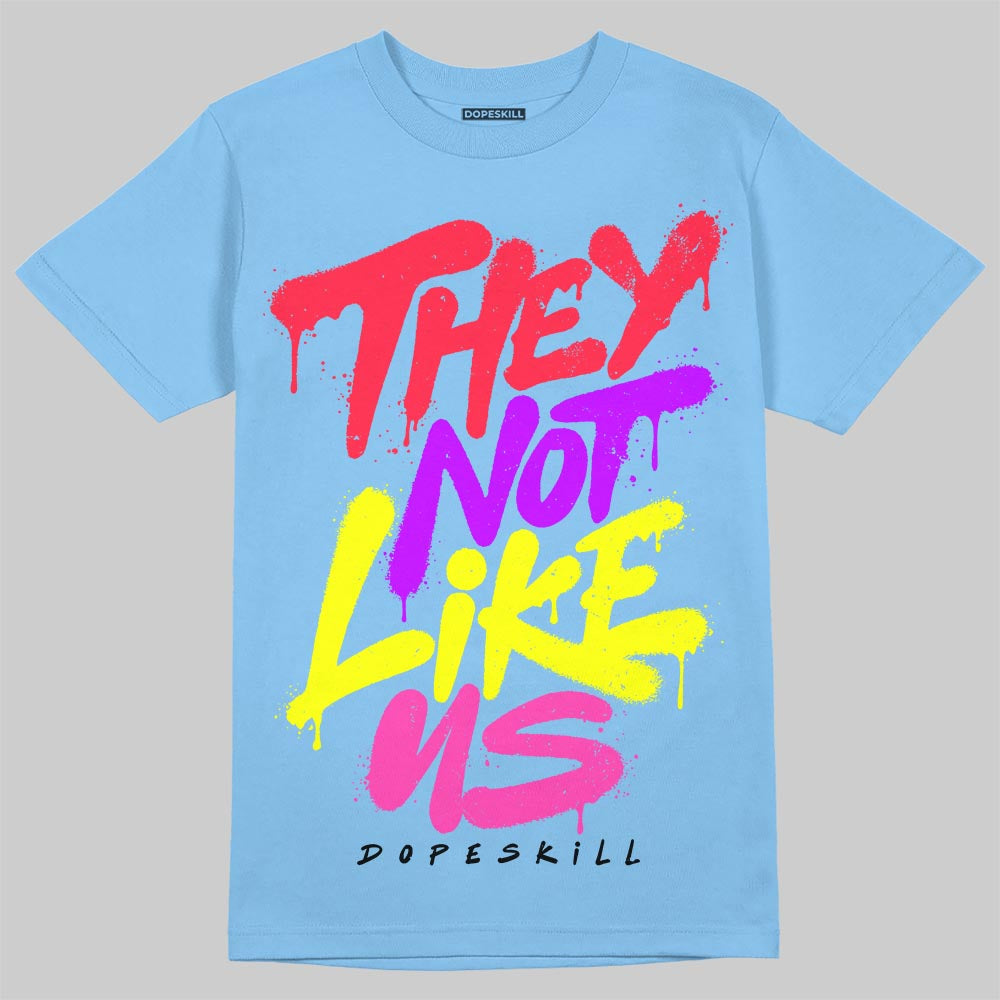 University Blue Collection DopeSkill T-Shirt They Not Like Us Graphic