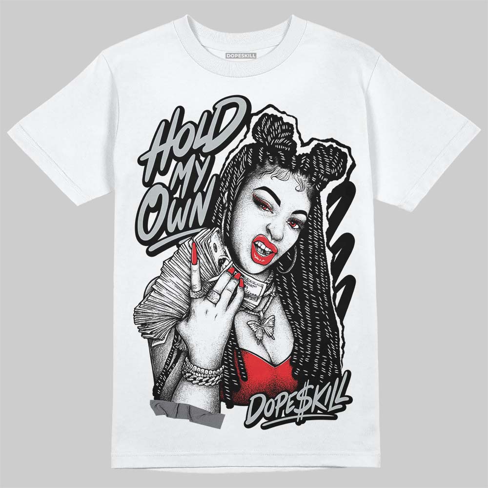 Wolf Grey 12s DopeSkill T-Shirt New H.M.O Graphic