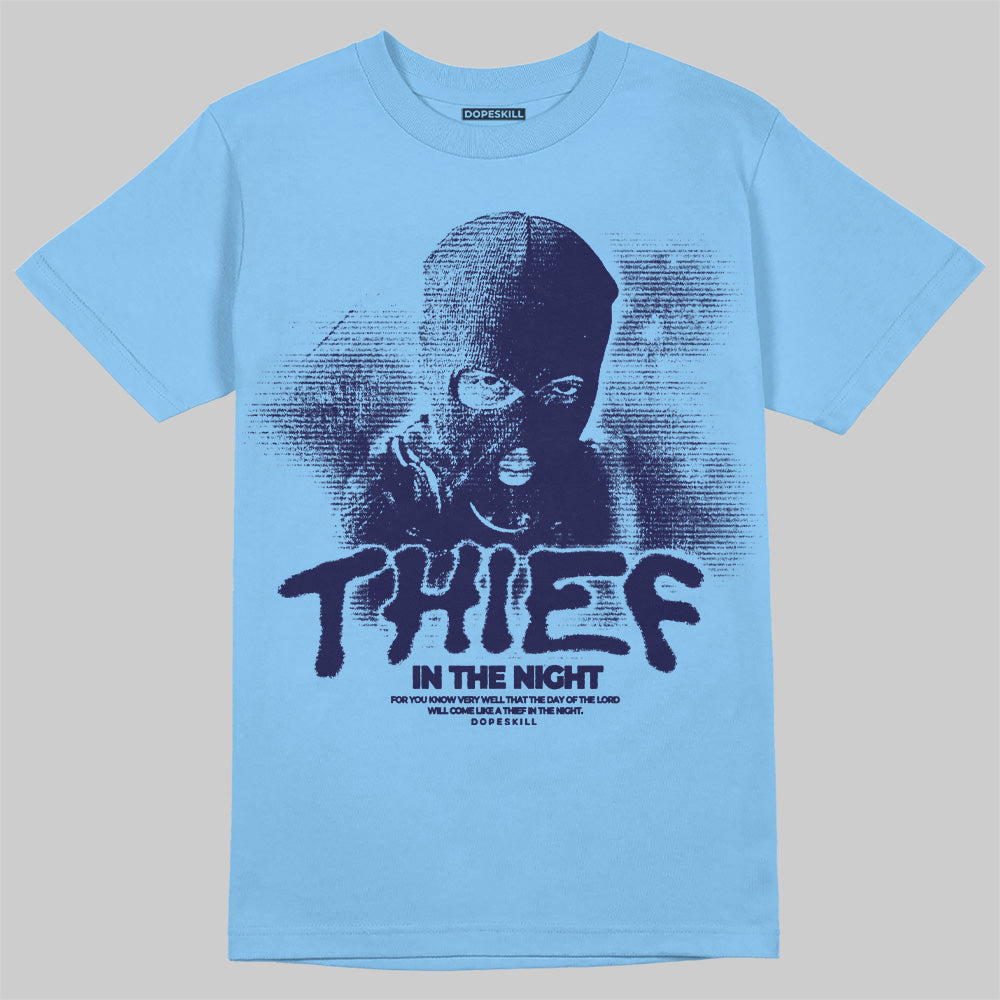 University Blue Collection DopeSkill T-Shirt Thief In The Night Graphic