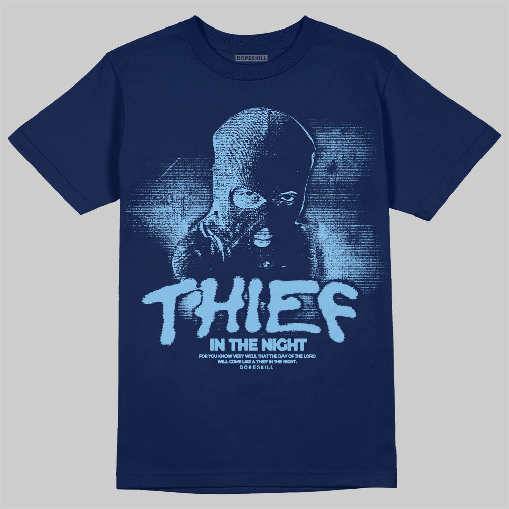 University Blue Collection DopeSkill T-Shirt Thief In The Night Graphic
