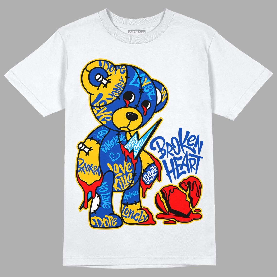 Laney 14s DopeSkill T-Shirt Broken Heart Graphic