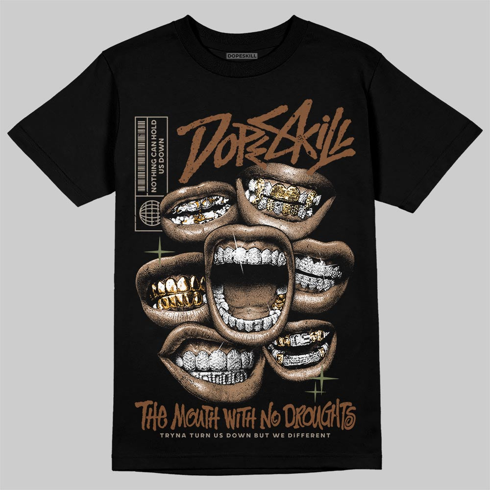 NB 2010 “Pecan” DopeSkill T-Shirt The Mouth With No Droughts Graphic