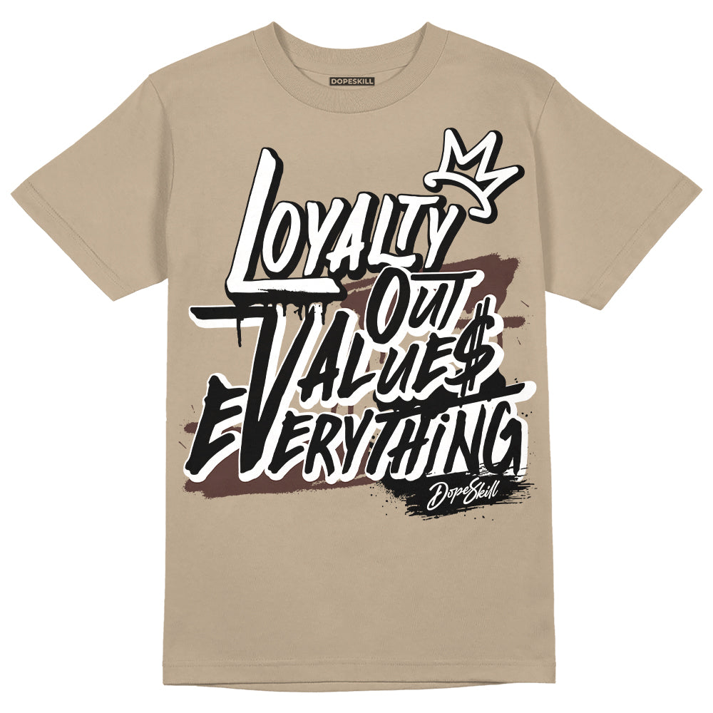 Latte 1s DopeSkill Medium Brown T-shirt LOVE Graphic